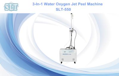 China Portable Skin Whitening Oxygen Jet Peel Machine with Oxygen Spray / Injection Handle for sale