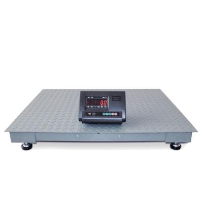 China Carbon Steel Factory Products Floor Scale 1 Ton 5 Ton Electronic Heavy Duty Weight Scale For Industrial Use for sale