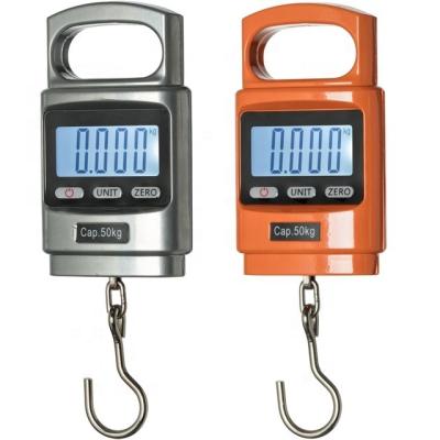 China Weight/Tare/Hold Digital Crane Scale 50Kg Digital Portable Hanging Unit/Hook Scale OCS-L3 for sale