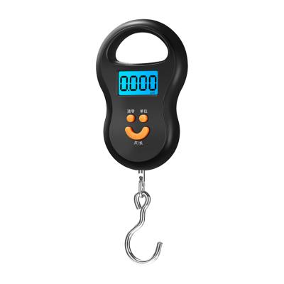 China Luggage 801 Digital Hanging Luggage Travel 110lb/50kg Backlit LCD Counterweight Hook Scale for sale