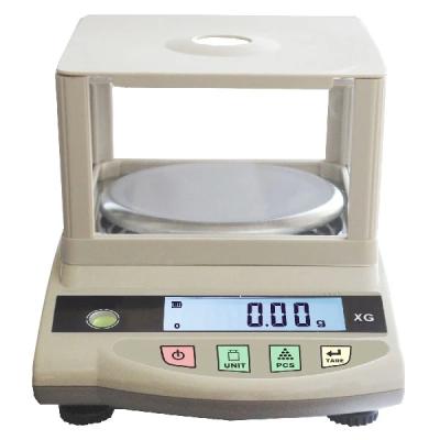 China Stainless Steel+ABS High Precision Counterweight Analytical Plastic Scale 0.0001g Weighing Balance for sale