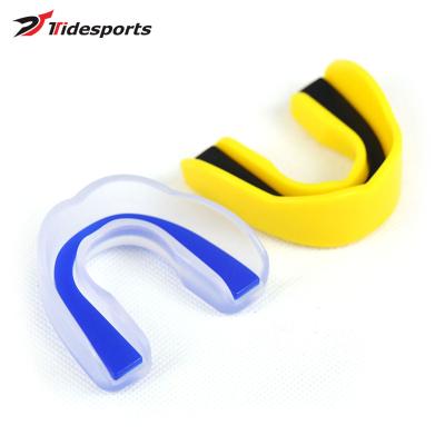 China Virgin EVA QTMG-008 Mouthpiece Gum Shield Mouthguard Mouthguard For Basketball Soccer Muttahida Majlis-e-Amal BJJ Lacrosse Boxing Hockey for sale