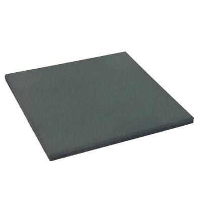 China Eco-friendly Indoor Outdoor Interlocking Gymnasium Floor Tile Rubber Mat for Gymnasium Playground Walkway Basement Garage Fitness for sale