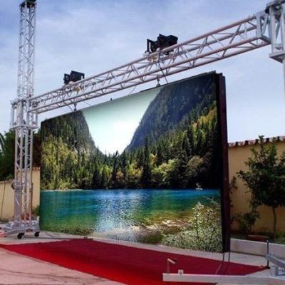 China Outdoor Advertising P10 640*640mm Outdoor Rental LED Screen Led Display For Stage Background for sale