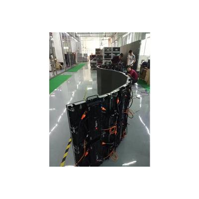 China SCREE P3.91 Indoor Live Events Led Display Curved Rental Led Display Screen With Factory Price for sale