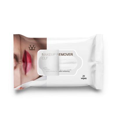 China Eco - Friendly Waterproof Eye And Lip Makeup Remover Wipes Face Cleaning Wet Wipes for sale