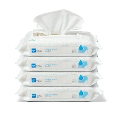 China Baby Wipes Skin Care Natural Baby Wipes Sensitive Water Based Baby Diaper Wipes for sale