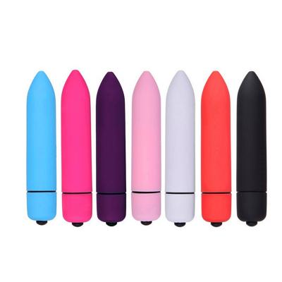 China New 10 Female Modes Speeds Mini Vibrating Bullet Vibrator Waterproof (AAA Battery) for sale