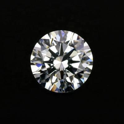 China Hot sale 5mm color game or fire lab created round DEF synthetic color loose moissanite diamond for sale