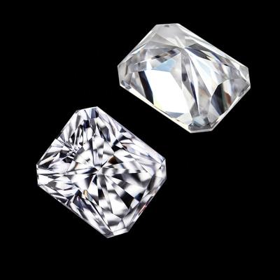 China 2020 Hot Selling Fire Vvs Color E-F Color Set Or Element Cut Moissanite Diamond for sale