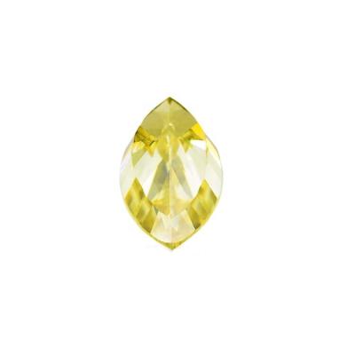 China Color Set Or Fire Vivid Yellow Color Gemstone Marquise Cut Synthetic Loose Moissanite Diamond for sale