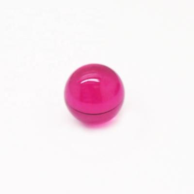 China Color Game Brilliant Or Fire Jewelry Gems Ball Loose Shape Ruby Rose Corundum Beads for sale