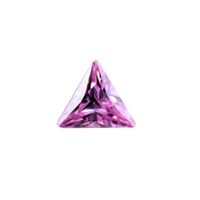 China Lavender Cut Colored Zircon Trillion Colored Game Brilliant or Fire Jewelry for sale