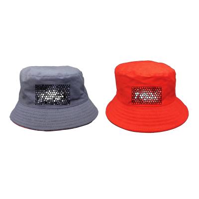 China Reversible Multi-Panel Hat Caps Bucket Hat 2 Sides All Can Wear for sale