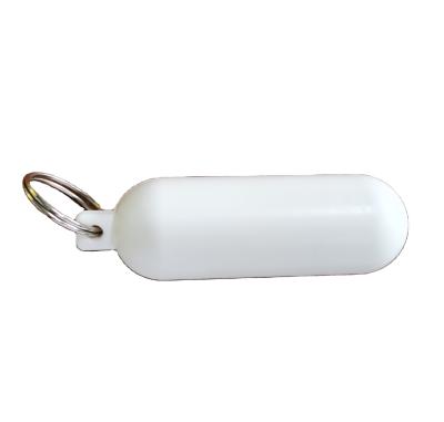 China ECO Plastic White Color Material Soft EVA Floating Key Chain Plastic Head Floater In Water for sale