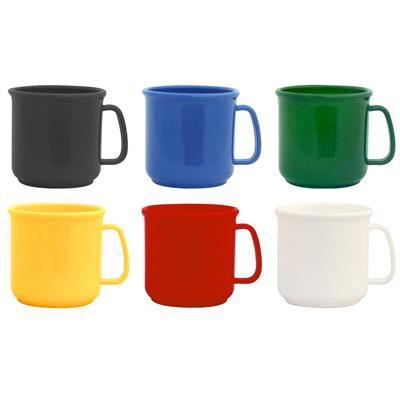 China CLASSIC Selling Single Wall Plastic Coffee Mugs Coffee Mugs And Drinks Plastic Cup With Your Sublimation Logos for sale