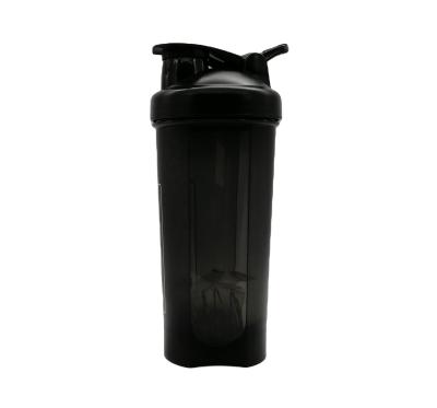 China 25Oz (700ml) Modern Plastic Shaker Bottles With Plastic Strainer Shakers With Metal Ball for sale