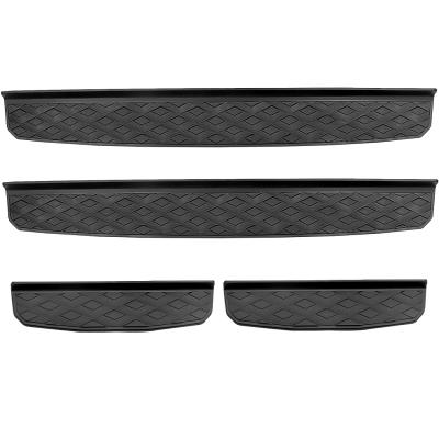 China Door Entry Sill Plate Protectors Guard Fit For 2018 2019 Jeep Wrangler JL JLU 4 Doors WranglerJL for sale