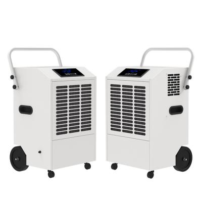 China Big wheels; Quiet Direct Drain Design Effectively Filters Air Mobile Commercial Dehumidifiers With Wheels for sale