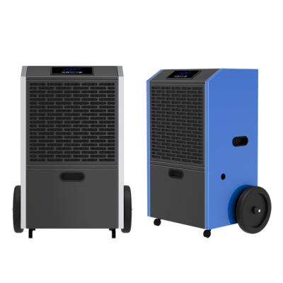 China 7L Large Hotels Water Tank With Wheels Removable Activated Carbon Purification Industrial Commercial Dehumidifier for sale