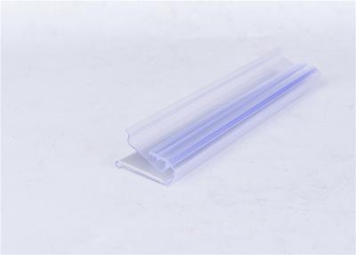 China Verdrängte transparente Plastikprofile für das Zeigen des Supermarkt-/Speicher-Preises zu verkaufen