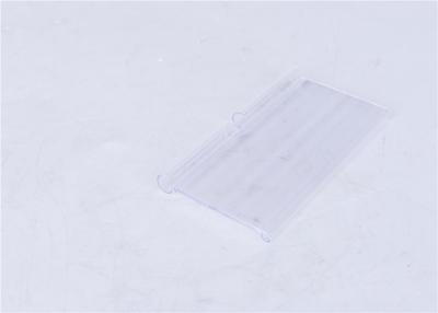 China Transparenter PVC-Aufkleber-Zeichen-Halter, Matt/glänzender Oberflächenregal-Sprecher zu verkaufen