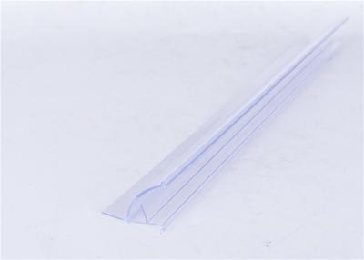 China Transparente PVC-Verdrängungs-Profile für Preis-/Aufkleber-Halter zu verkaufen