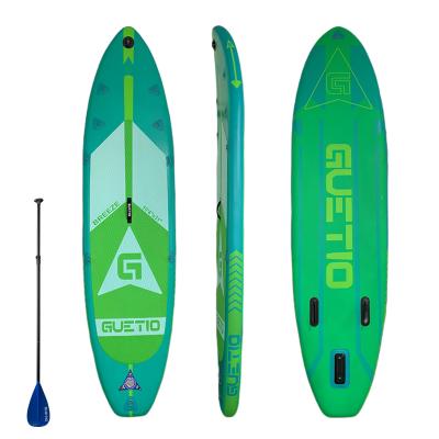 China Double Layer Water Sports GUETIO SOUP Bord Stand Up SUP Inflatable Board Surfboard Paddleboard Standup Paddle Board for sale