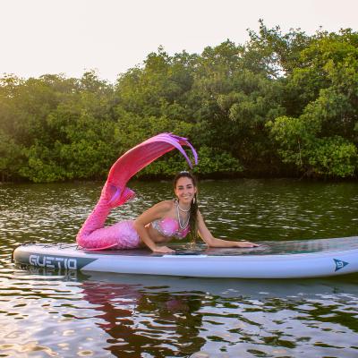 China GUETIO Water Sports Paddle Board YOGA SIP Boards Stand Up Paddle Board Inflatable for sale