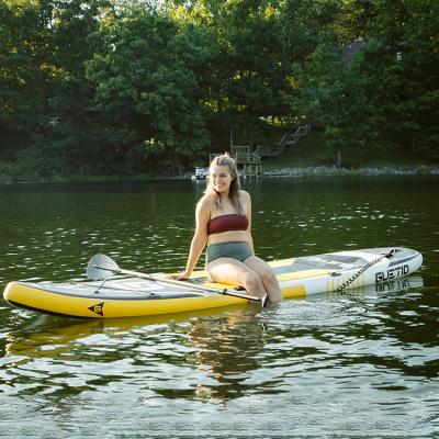 China GUETIO Watersports Drop Up Paddle Board Soft Board Total Shipping Inflatable Touring Surfing Rack SUP for sale