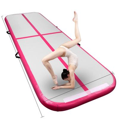 China New Cheap PVC Tumble Gymnastic Mat Gymnastics Equipment Yoga Mat Air Track for sale