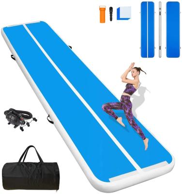 China 3m 4m 5m 6m 8m 9m 10m 12m Cheap High Quality Inflatable Air Track Gymnastics Landing Mat for sale