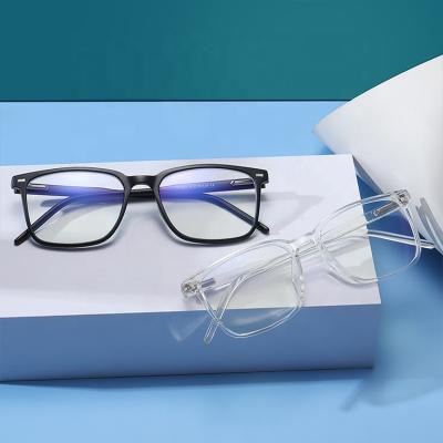 China Anti Ray Optical Glasses Xunting Anti Ray Optical Glasses Men's Blue Light Square Glasses Women Computer Gaming Glasses TR90 for sale