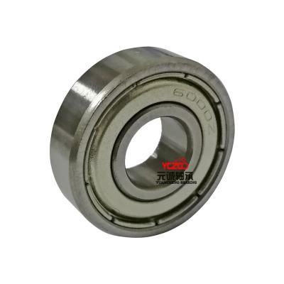 China Diameter 26mm Low Noise Deep Groove 6000zz Grinding Ball Bearings for sale