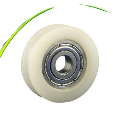 China Modern Aluminum Track Nylon Rollers Sliding Wheel U Groove for sale