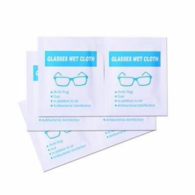 China Food Grade Aluminum Foil Laminated Paper Bags for Glasses/Screen/Lens Cleaning Wipes for sale