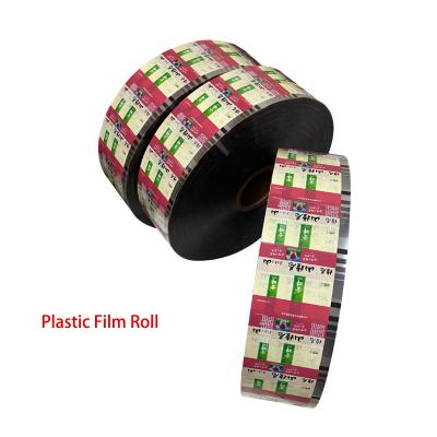 China Voedselverpakking Op maat gedrukt metalen aluminiumfolie materiaal Snack Plastic roll films Te koop