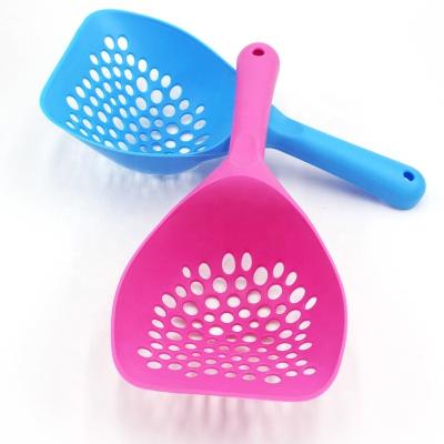 China Customized Extras Viable Cat Litter Scoop Heavy Duty Thick Kitten Toilet Poop Spoon For Cleaning Garbage for sale