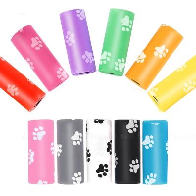 China Sustainable Dog Poop Bag Printed Eco Friendly Leak Proof Pet Waste Bag for sale