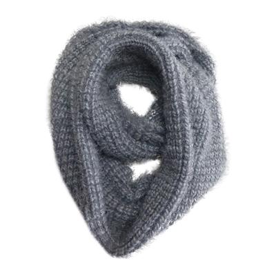 China Round Shape Adult Winter Knitted Infinite Loop Thick Neck Warm Scarf for sale