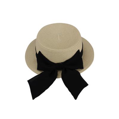 China Factory Direct Sales Children's Fashion Goods Goods Ridge Child Beach Hat Paper Braid for sale