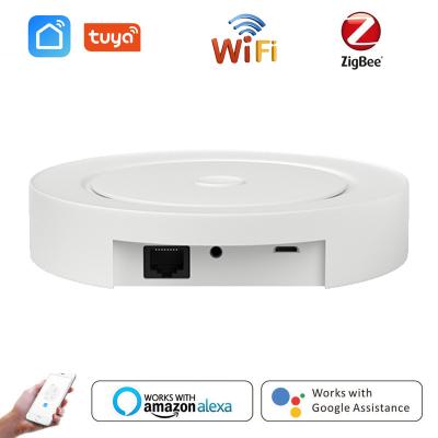 China Tuya Zigbee Bridge Smart Home Zigbee Gateway Hub Zigbee Remote Control Devices Via Smart Life APP Works With Alexa Google Home GW005 for sale