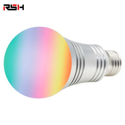 China Smart Bulb RGB Light Bulb APP Control WiFi Wireless Remote Control WiFi Bulb Lamp Light for Echo Alexa for sale