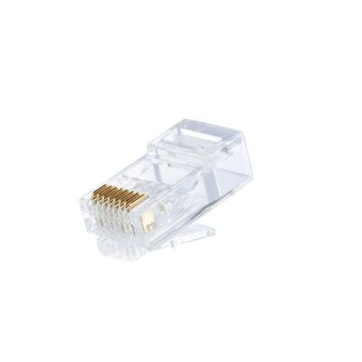 China Network Cat5e RJ45 Plug Cat5e Plug Cat 6 Network Unprotected Ethernet UTP Cable RJ45 Crystal Plug Jack for sale