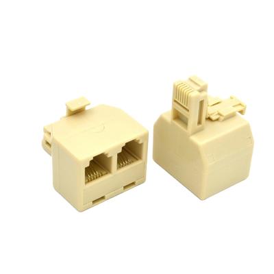 China RJ11 6P4C Adapter Telephone Adapter Female for sale