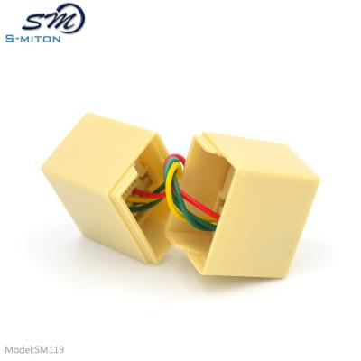 China The other integrated RJ12 6P6C coupler for sale