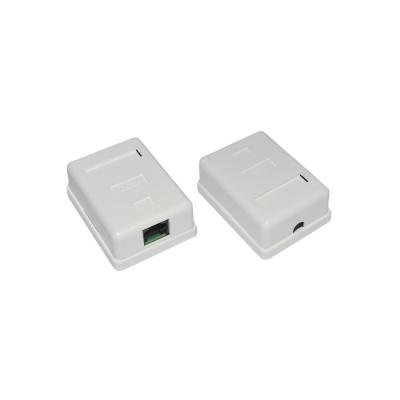 China ABS Outdoor Network CAT5 Box RJ45 1 Port 8 Core Terminal Box for sale