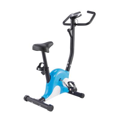 China 100KG Indoor Exercise Bike Blue With Friction Belt For Fitness for sale