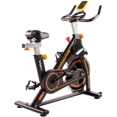 China Universal 330 Pounds Weigh Capacity Indoor Cycling Stationary Exercise Bike With Comfortable Cushion for sale