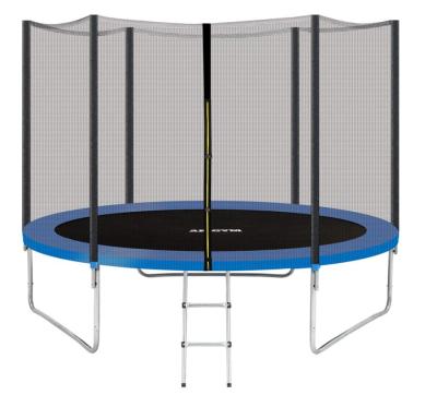 China With protective child jumping net outdoor trampoline, large outdoor jumping trampoline for sale